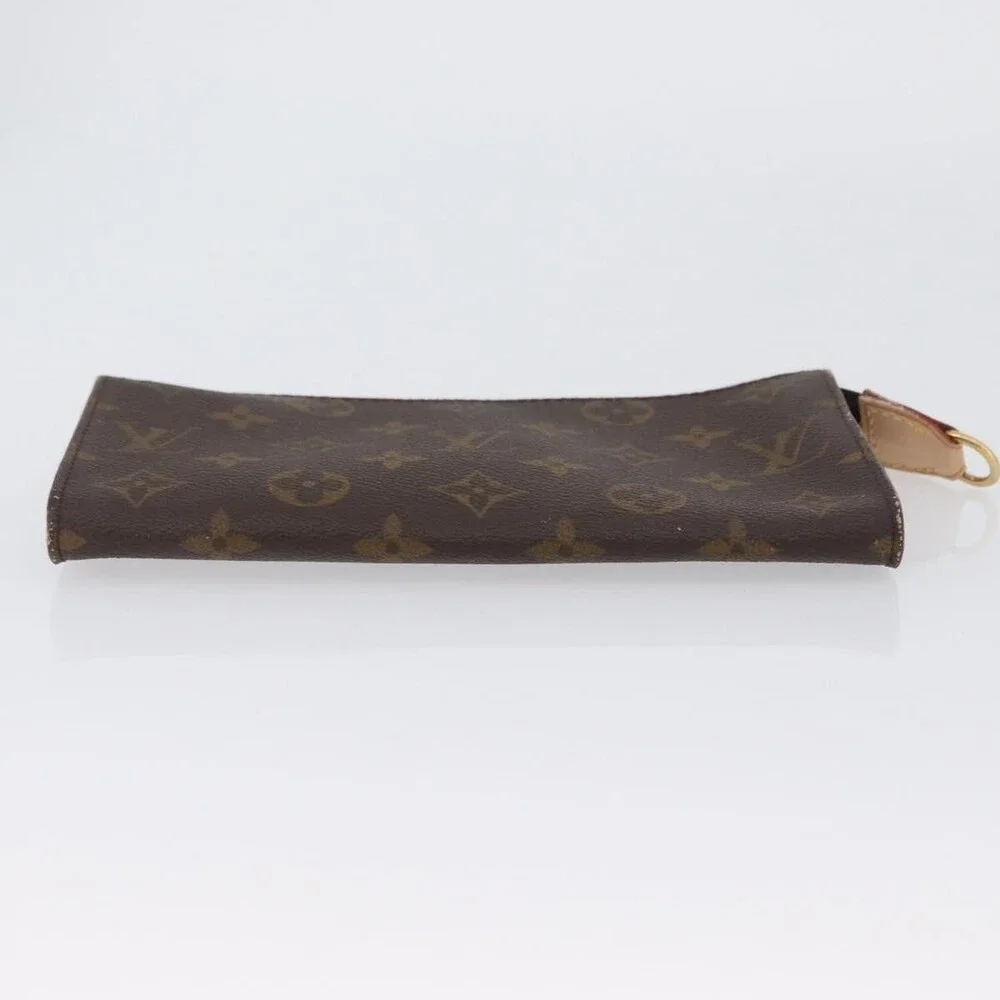 Louis Vuitton Monogram Bucket GM Accessory Pouch Brown